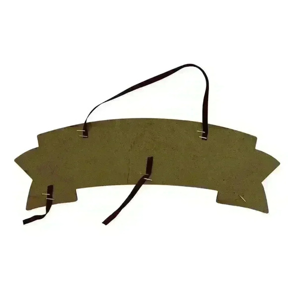 Welcome Sign Decorative Welcome Plaque Easy to Install Sturdy Wood Hanging - Picture 3 of 3